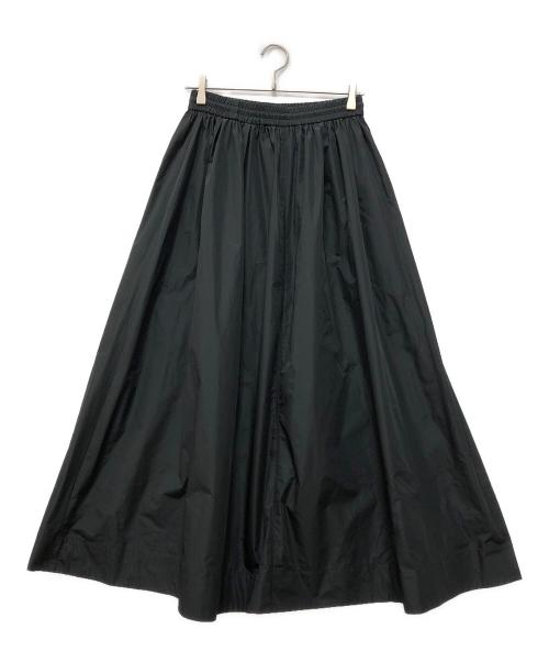 IENA（イエナ）IENA (イエナ) メモリータフタギャザースカート ブラック サイズ:38 未使用品の古着・服飾アイテム