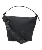 russetラシット）の古着「コーデュラナイロン2WAYシンプルショルダーバッグ」｜ブラック