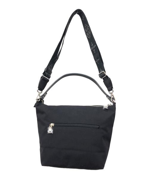 russet（ラシット）russet (ラシット) コーデュラナイロン2WAYシンプルショルダーバッグ ブラック サイズ:下記参照の古着・服飾アイテム