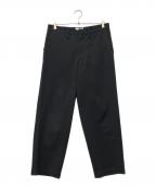 WTAPSダブルタップス）の古着「CREASE DL TROUSERS POLY. TWILL」｜ブラック