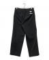 WTAPS (ダブルタップス) CREASE DL TROUSERS POLY. TWILL ブラック サイズ:2：16000円