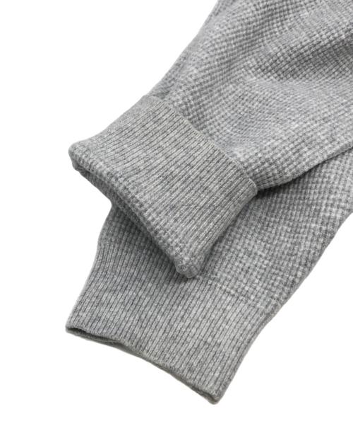 WTAPS（ダブルタップス）WTAPS (ダブルタップス) ワッフルニット グレー サイズ:3の古着・服飾アイテム