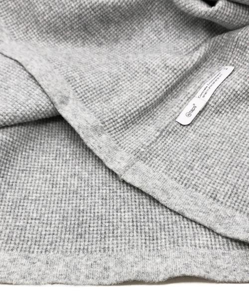 WTAPS（ダブルタップス）WTAPS (ダブルタップス) ワッフルニット グレー サイズ:3の古着・服飾アイテム
