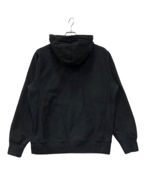 SUPREME（シュプリーム）Supreme (シュプリーム) micro logo hoodie ブラック サイズ:Mの古着・服飾アイテム