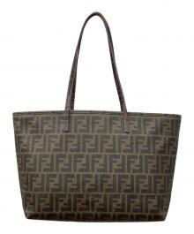 FENDI（フェンディ）の古着「ズッカ柄トートバッグ」｜ブラウン