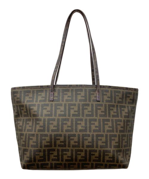 FENDI（フェンディ）FENDI (フェンディ) ズッカ柄トートバッグ ブラウン サイズ:下記参照の古着・服飾アイテム