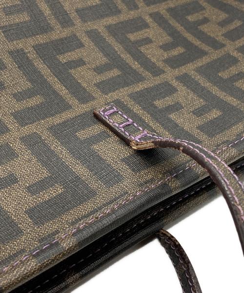 FENDI（フェンディ）FENDI (フェンディ) ズッカ柄トートバッグ ブラウン サイズ:下記参照の古着・服飾アイテム