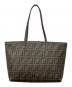 FENDI（フェンディ）の古着「ズッカ柄トートバッグ」｜ブラウン
