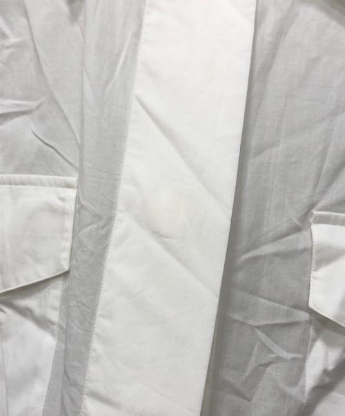 MARGARET HOWELL（マーガレットハウエル）MARGARET HOWELL (マーガレットハウエル) SOFT WASHED COTTON SHIRT ホワイト サイズ:2の古着・服飾アイテム