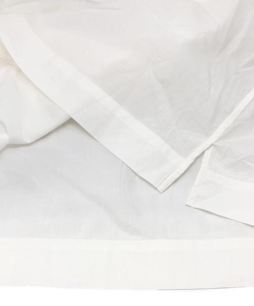 MARGARET HOWELL（マーガレットハウエル）MARGARET HOWELL (マーガレットハウエル) SOFT WASHED COTTON SHIRT ホワイト サイズ:2の古着・服飾アイテム