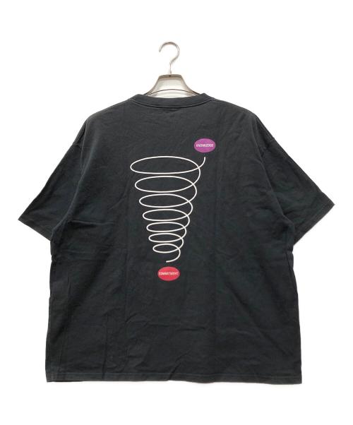 BALENCIAGA（バレンシアガ）BALENCIAGA (バレンシアガ) OVERSIZED BACK PRINT TEE ブラック サイズ:Sの古着・服飾アイテム