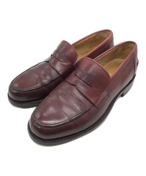 LOAKE（ローク）LOAKE (ローク) コインローファー ブラウン サイズ:7の古着・服飾アイテム