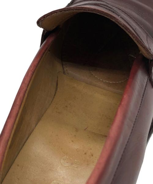 LOAKE（ローク）LOAKE (ローク) コインローファー ブラウン サイズ:7の古着・服飾アイテム