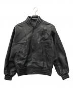 HIROKO KOSHINOヒロコ コシノ）の古着「レザーブルゾン」｜ブラック