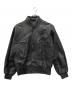 HIROKO KOSHINO（ヒロコ コシノ）の古着「レザーブルゾン」｜ブラック
