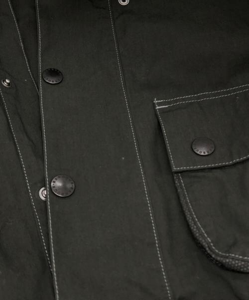 Barbour（バブアー）Barbour (バブアー) and wander (アンドワンダー) CORDURA SOLWAY SHIRT グリーン サイズ:2の古着・服飾アイテム