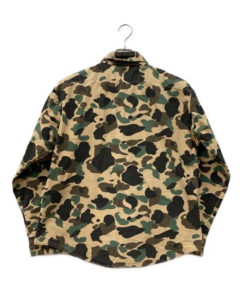 FIVE BROTHER（ファイブブラザー）FIVE BROTHER (ファイブブラザー) シャモアクロスシャツ ブラウン サイズ:Lの古着・服飾アイテム