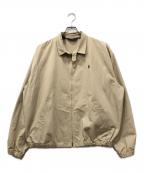 POLO RALPH LAURENポロ・ラルフローレン）の古着「三角タグ スイングトップ」｜ベージュ