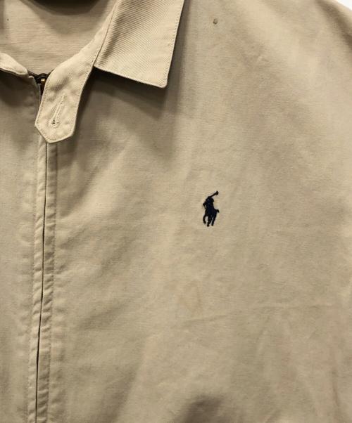 POLO RALPH LAUREN（ポロ・ラルフローレン）POLO RALPH LAUREN (ポロ・ラルフローレン) 三角タグ スイングトップ ベージュ サイズ:XLの古着・服飾アイテム