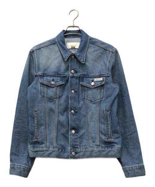 Calvin Klein Jeans（カルバンクラインジーンズ）Calvin Klein Jeans (カルバンクラインジーンズ) デニムジャケット インディゴ サイズ:Mの古着・服飾アイテム