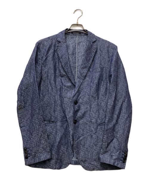 EMPORIO ARMANI（エンポリオ アルマーニ）EMPORIO ARMANI (エンポリオ アルマーニ) 2Bジャケット ネイビー サイズ:50の古着・服飾アイテム