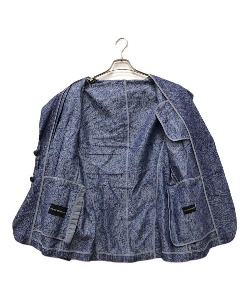 EMPORIO ARMANI（エンポリオ アルマーニ）EMPORIO ARMANI (エンポリオ アルマーニ) 2Bジャケット ネイビー サイズ:50の古着・服飾アイテム