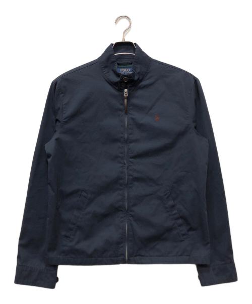 POLO RALPH LAUREN（ポロ・ラルフローレン）POLO RALPH LAUREN (ポロ・ラルフローレン) チェックライニングスイングトップ ネイビー サイズ:Sの古着・服飾アイテム