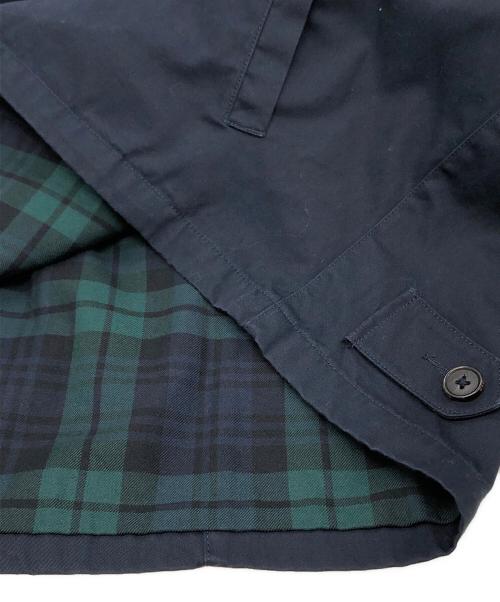 POLO RALPH LAUREN（ポロ・ラルフローレン）POLO RALPH LAUREN (ポロ・ラルフローレン) チェックライニングスイングトップ ネイビー サイズ:Sの古着・服飾アイテム