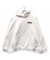 BALENCIAGA（バレンシアガ）の古着「キャンペーンロゴプルオーバーパーカー」｜ホワイト