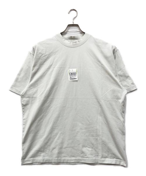 BALENCIAGA（バレンシアガ）BALENCIAGA (バレンシアガ) AIRPORT TAG T-SHIRT グレー サイズ:Mの古着・服飾アイテム