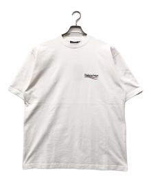BALENCIAGA（バレンシアガ）の古着「キャンペーンロゴTシャツ」｜ホワイト