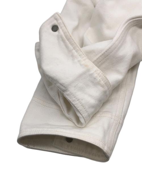 CIOTA（シオタ）CIOTA (シオタ) スビンコットン デニムカバーオール ホワイト サイズ:5の古着・服飾アイテム