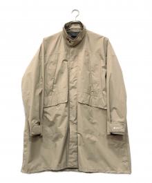 GOLDWIN×KAPTAIN SUNSHINE（ゴールドウイン×キャプテンサンシャイン）の古着「GORE-TEX STAND COLLAR FIELD COAT」｜ベージュ