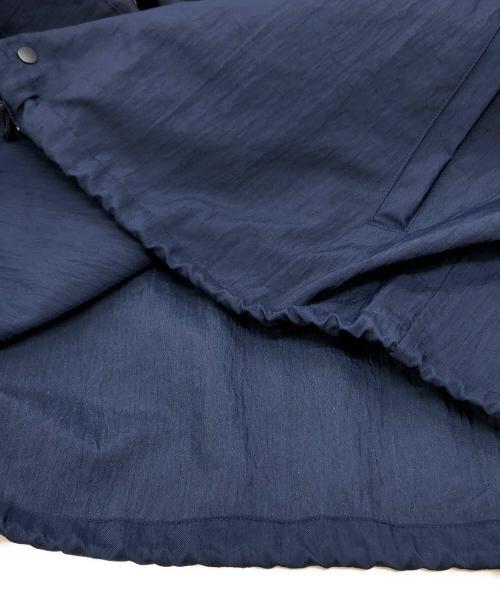 KUON（クオン）KUON (クオン) Indigo Nylon Coaches Jacket-BORO- ネイビー サイズ:Lの古着・服飾アイテム
