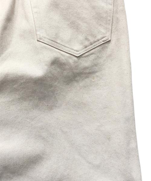AURALEE（オーラリー）AURALEE (オーラリー) HARD TWIST DENIM 5P PANTS アイボリー サイズ:32の古着・服飾アイテム