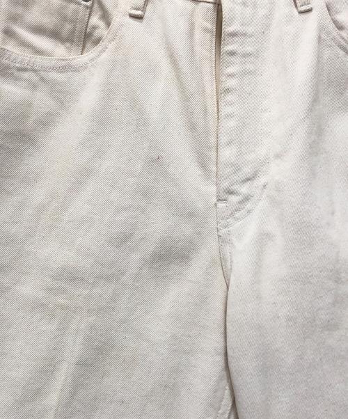 AURALEE（オーラリー）AURALEE (オーラリー) HARD TWIST DENIM 5P PANTS アイボリー サイズ:32の古着・服飾アイテム
