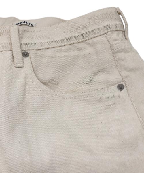 AURALEE（オーラリー）AURALEE (オーラリー) HARD TWIST DENIM 5P PANTS アイボリー サイズ:32の古着・服飾アイテム