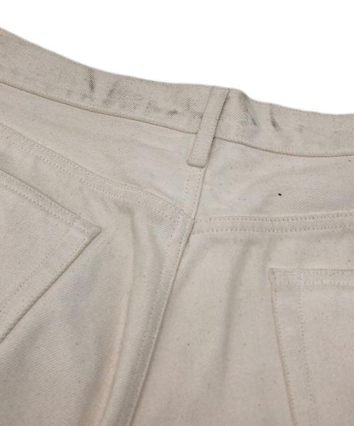 AURALEE（オーラリー）AURALEE (オーラリー) HARD TWIST DENIM 5P PANTS アイボリー サイズ:32の古着・服飾アイテム