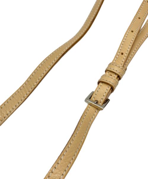 BURBERRY BLUE LABEL（バーバリー ブルー レーベル）BURBERRY BLUE LABEL (バーバリー ブルー レーベル) チェックショルダーバッグ グレー×ベージュ サイズ:下記参照の古着・服飾アイテム