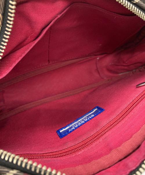 BURBERRY BLUE LABEL（バーバリー ブルー レーベル）BURBERRY BLUE LABEL (バーバリー ブルー レーベル) チェックショルダーバッグ グレー×ベージュ サイズ:下記参照の古着・服飾アイテム