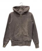 KAPITALキャピタル）の古着「2WAYジップパーカー」｜ブラウン