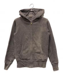 KAPITAL（キャピタル）の古着「2WAYジップパーカー」｜ブラウン