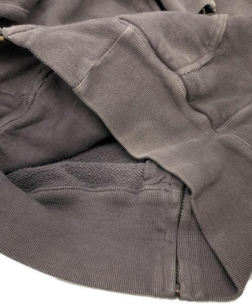 KAPITAL（キャピタル）KAPITAL (キャピタル) 2WAYジップパーカー ブラウンの古着・服飾アイテム