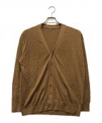 MUSE de Deuxieme Classeミューズ ドゥーズィエム クラス）の古着「BRONZER RICH CACHE CARDIGAN」｜ブラウン