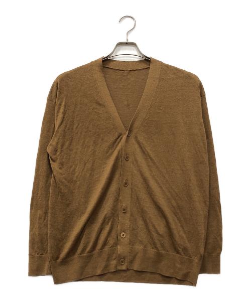 MUSE de Deuxieme Classe（ミューズ ドゥーズィエム クラス）MUSE de Deuxieme Classe (ミューズ ドゥーズィエム クラス) BRONZER RICH CACHE CARDIGAN ブラウン サイズ:下記参照の古着・服飾アイテム