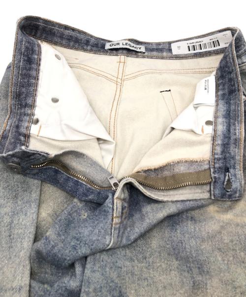 OUR LEGACY（アワーレガシー）OUR LEGACY (アワーレガシー) THIRD CUT ブルー サイズ:32の古着・服飾アイテム