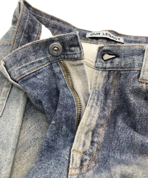OUR LEGACY（アワーレガシー）OUR LEGACY (アワーレガシー) THIRD CUT ブルー サイズ:32の古着・服飾アイテム
