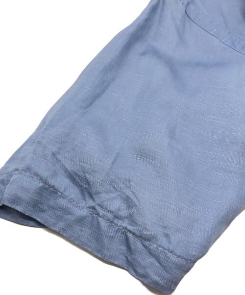 POLO RALPH LAUREN（ポロ・ラルフローレン）POLO RALPH LAUREN (ポロ・ラルフローレン) CALDWELL オープンカラーシャツ ブルー サイズ:Lの古着・服飾アイテム