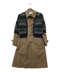 中古・古着通販】allureville (アルアバイル) ウールMIXボアピーコート