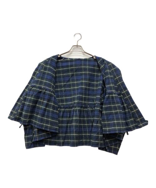 45R（フォーティファイブ・アール）45R (フォーティファイブ・アール) インドネルのカシュクール グリーン サイズ:下記参照の古着・服飾アイテム